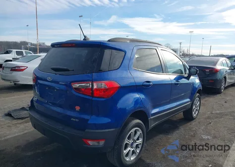 2022 Ford Ecosport Se z USA, uszkodzony, nr VIN MAJ6S3GL3NC467110
